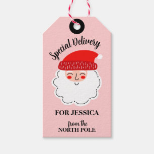 Special Delivery North Pole Christmas Gift Tags