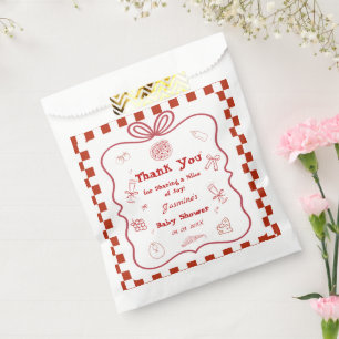 Special Delivery Pizza Baby Shower Party Favour Bag