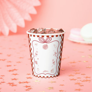Special Delivery Pizza Baby Shower Party Paper Cups