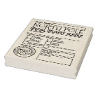 Special delivery service Santa delivery note stamp
