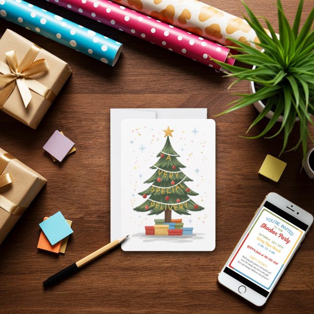 Special Delivery Shoebox Party Invitation (Creator Uploaded)