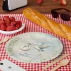 Special Delivery Vintage Stork Boy Baby Shower