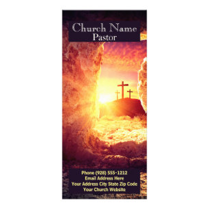 Special Easter Rack Card, Ministry Card