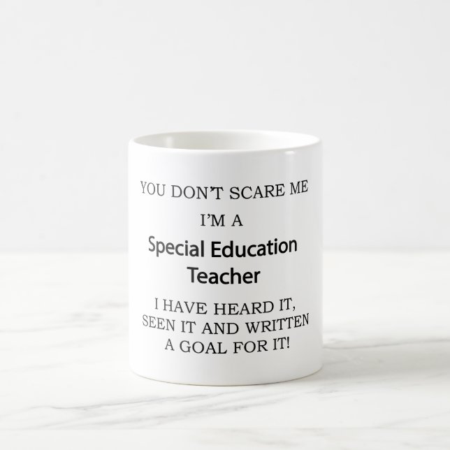 Special Ed. Teacher Coffee Mug (Center)