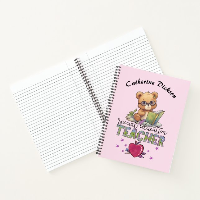 Special ed teacher custom notebook (Inside)