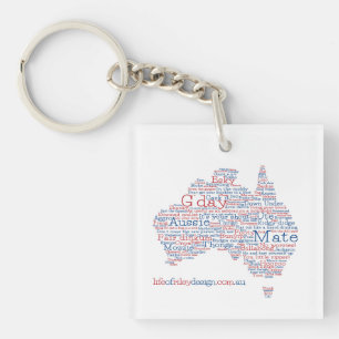Special Edition Aussie Slang Keyring