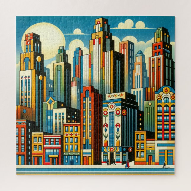 Special Edition Cityscape 600 Piece Puzzle (Vertical)