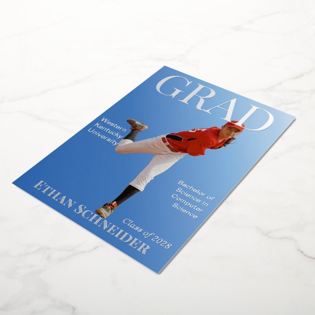 Special Edition College Graduation Announcement (Rotated)