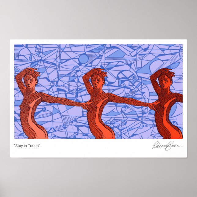 Special Edition Poster "Stay in Touch" (Front)