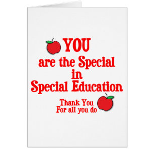 Special Education Appreciation