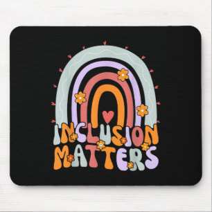 Special Education Autism Awareness Teacher Inclusi Mouse Pad