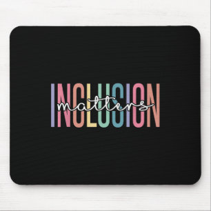 Special Education Autism Awareness Teacher Inclusi Mouse Pad
