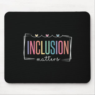 Special Education Autism Awareness Teacher Inclusi Mouse Pad