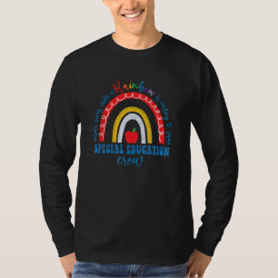 Special Education Crew Rainbow Sped Squad Special T-Shirt