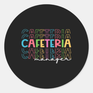 Special Education Sped School Support Team Cafeter Classic Round Sticker