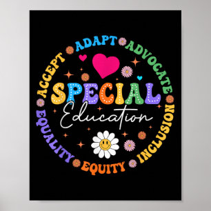 Special Education Squad Dream Team Sped Teacher Ap Poster
