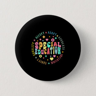 Special Education Squad Dream Team Sped Teacher Ki 6 Cm Round Badge