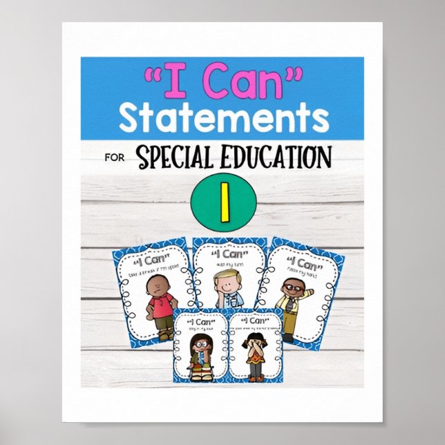 Special Education Statement Posters (Front)