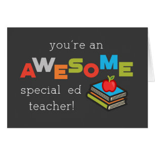 Special Education Teacher Appreciation Day Awesome