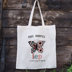 Special Education Teacher Custom Team Gift Boho Tote Bag