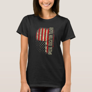 Special Education Teacher Day 4th Of July US Flag  T-Shirt