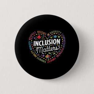 Special Education Teacher Inclusion Autism 6 Cm Round Badge