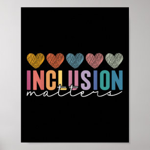 Special Education Teacher Inclusion S Adhd Autism  Poster