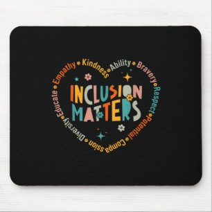 Special Education Teacher Inclusion S Autism Aware Mouse Pad