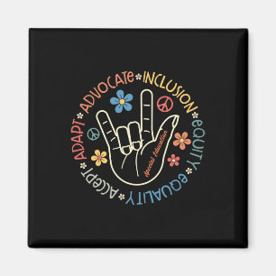 Special Education Teacher Inspirational Autism Awa Magnet