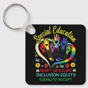 Special Education Teacher Inspirational SPED Teach Key Ring