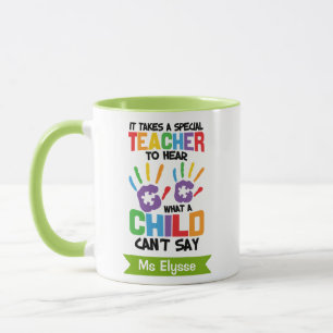 Special Education Teacher Mugs Personalized