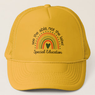 Special Education Teacher Shirt,Sped Teacher Trucker Hat
