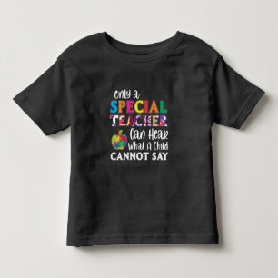Special Education Teacher Special Kids Awarenes Toddler T-Shirt