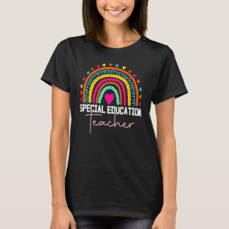 Special Education Teacher Sped Ed Sped Leopard Rai T-Shirt