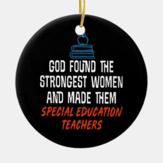 Special Education Teachers Ceramic Ornament