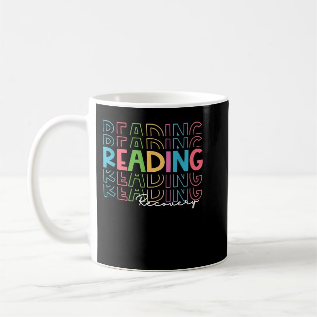 Special Educatuon SPED School Support Team Reading Coffee Mug (Left)