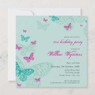 SPECIAL EVENT INVITES :: butterflies 5SQ
