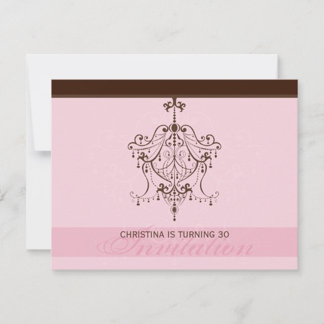 SPECIAL EVENT INVITES :: chandelier 2L (Front)