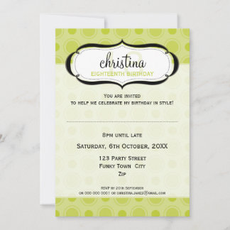 SPECIAL EVENT INVITES :: delicious 6P