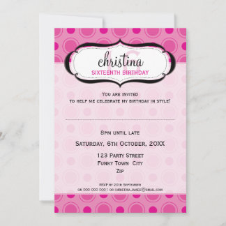 SPECIAL EVENT INVITES :: delicious 8P