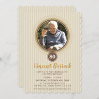 SPECIAL EVENT INVITES lovely photo spot gold