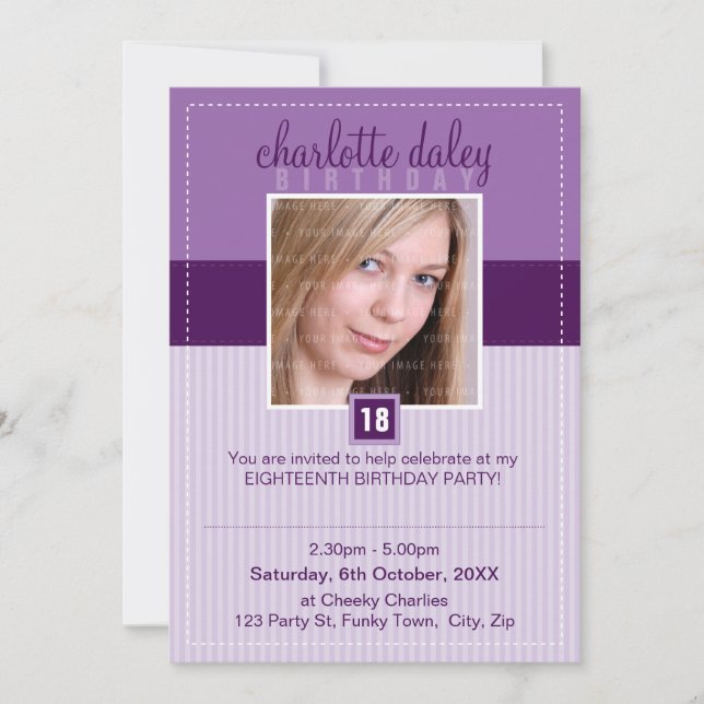 SPECIAL EVENT INVITES :: lovely square 6P (Front)