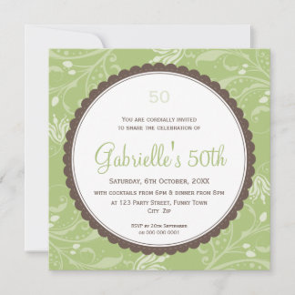 SPECIAL EVENT INVITES :: round scallop 5SQ