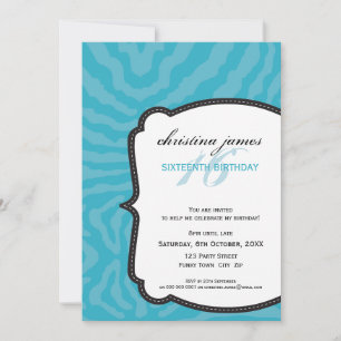 SPECIAL EVENT INVITES :: superb zebra 7P