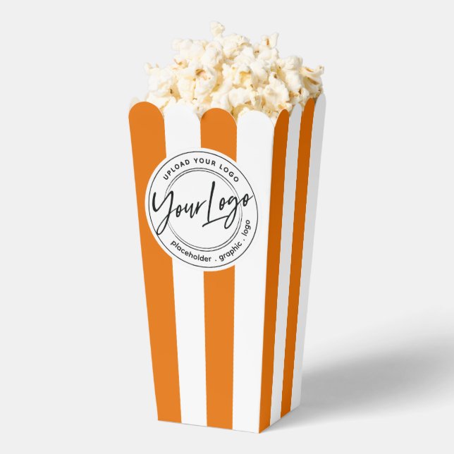 Special Event Movie Night Company Logo Popcorn Favour Box (Popped)