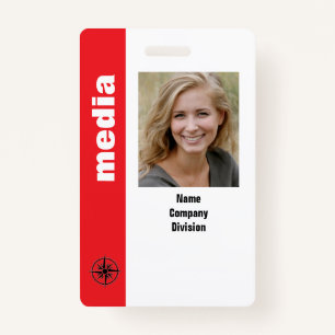 SPECIAL EVENT PRESS PASS and Photo I.D. ID Badge