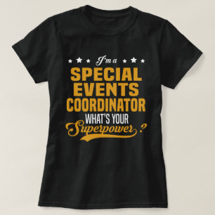 Special Events Coordinator T-Shirt