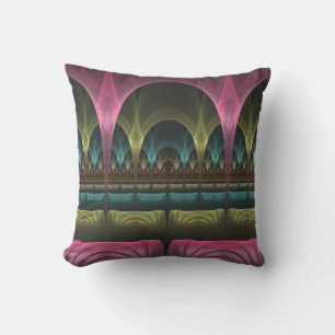 Special Fantasy Pattern Abstract Colourful Fractal Cushion
