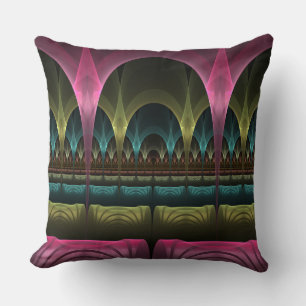 Special Fantasy Pattern Abstract Colourful Fractal Cushion