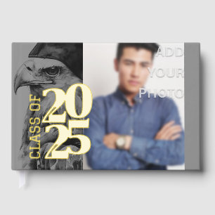 Special Foil Add Photo Graduation Party Book